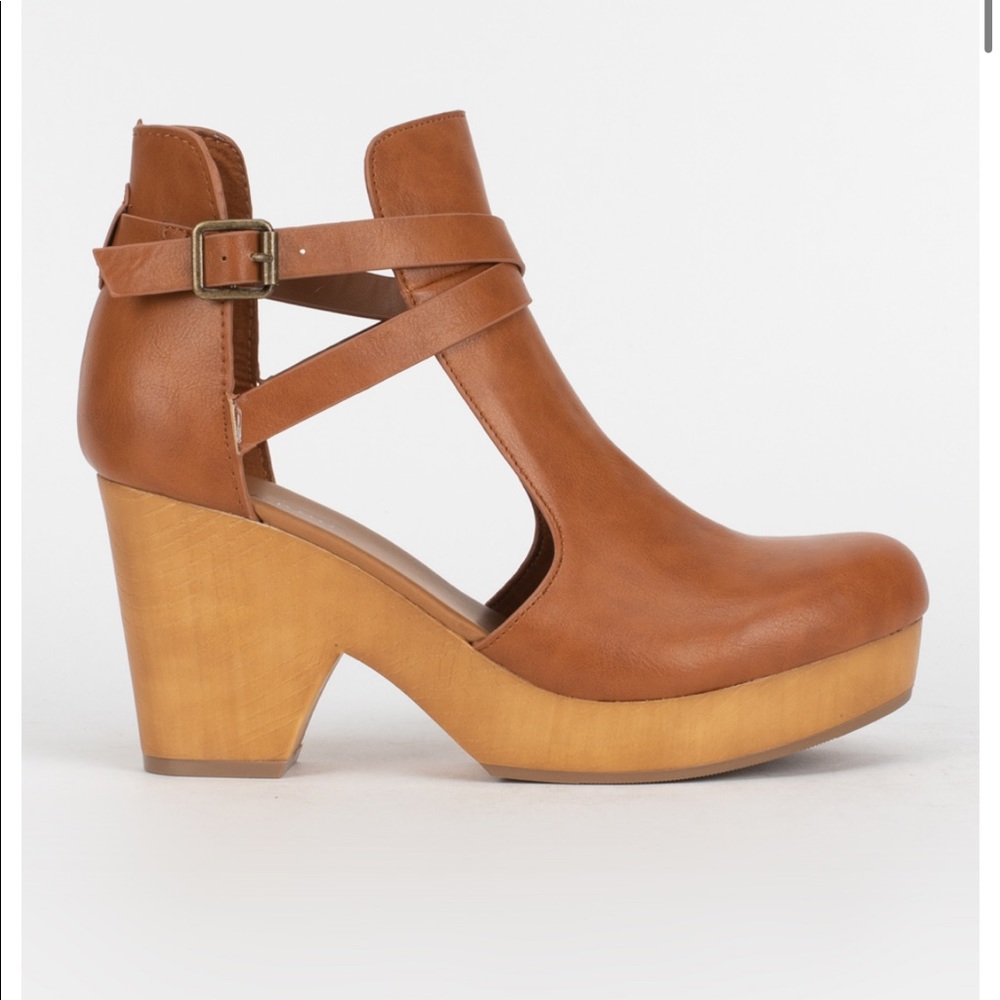 BAMBOO wedge clogs